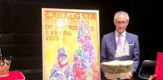 José Antonio Zambruno es el Cartero Real de la Cabalgata de Reyes Magos 2022 José Antonio Zambruno