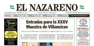 Periódico El Nazareno nº 1.274 de 2 de diciembre de 2021 Periódico El Nazareno nº 1.274 de 2 de diciembre de 2021