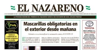 Periódico El Nazareno nº 1.277 de 23 de diciembre de 2021 Periódico El Nazareno nº 1.277 de 23 de diciembre de 2021