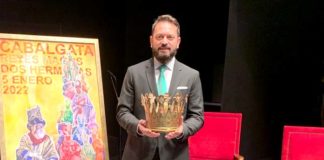 Tomás Rodríguez Rubio será el Rey Melchor en la Cabalgata de 2022 Tomás Rodríguez Rubio