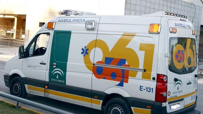 ambulancia Fallecido un bebé