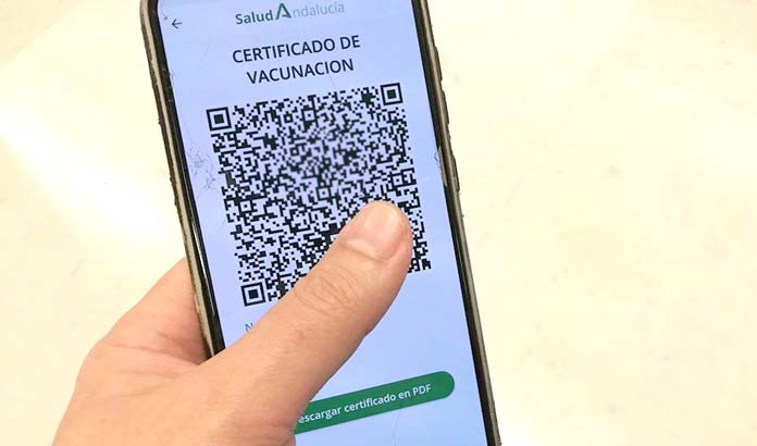 certificado-covid Pasaporte COVID