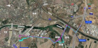 La apertura de los desvíos entre SE-30 y SE-40 se hará esta noche SE-30 y SE-40