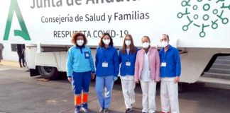 Siete puntos de vacunación masiva en el AGS Sur de Sevilla vacunación masiva