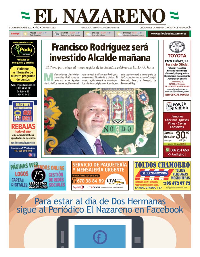 Periódico El Nazareno nº 1.282 de 3 de febrero de 2022