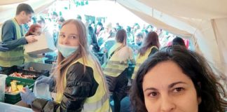 Montse L. Ávalos ha dejado todo para ayudar a los refugiados en Varsovia Montse L. Ávalos