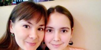 Oksana ha huido de la guerra de Ucrania con su hija Oksana
