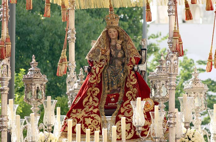 paso procesional de la Virgen de Valme