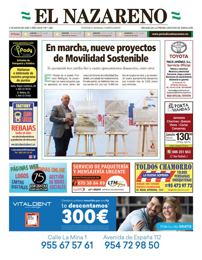 Periódico El Nazareno nº 1.295 de 5 de mayo de 2022