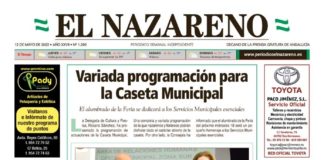 Periódico El Nazareno nº 1.296 de 12 de mayo de 2022 xPeriódico El Nazareno nº 1.296 de 12 de mayo de 2022