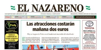 Periódico El Nazareno nº 1.297 de 18 de mayo de 2022 Periódico El Nazareno nº 1.297 de 18 de mayo de 2022