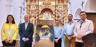 Presentado el cartel de Santa Ana 2022 obra de Francisco Gómez Santiago cartel de Santa Ana 2022
