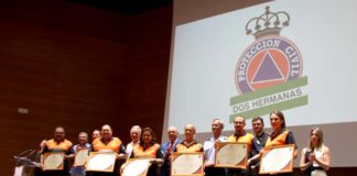 Homenaje a los voluntarios de Protección Civil de Dos Hermanas voluntarios de Protección Civil