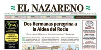 Periódico El Nazareno nº 1.299 de 2 de junio de 2022 Periódico El Nazareno nº 1.299 de 2 de junio de 2022