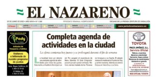Periódico El Nazareno nº 1.302 de 23 de junio de 2022 Periódico El Nazareno nº 1.302 de 23 de junio de 2022