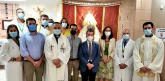 Talla de la Virgen de Valme para el hospital que lleva su nombre talla de la Virgen de Valme
