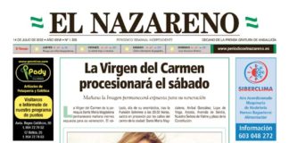 Periódico El Nazareno nº 1.305 de 14 de julio de 2022 Periódico El Nazareno nº 1.305 de 14 de julio de 2022