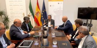 El Alcalde apoya la construcción del puente de la SE-40 puente de la SE-40