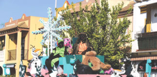 Despedida de los Magos de Oriente en los barrios nazarenos Magos de Oriente