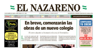 Periódico El Nazareno nº 1.325 de 19 de enero de 2023 Periódico El Nazareno nº 1.325 de 19 de enero de 2023
