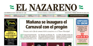 Periódico El Nazareno nº 1.328 de 9 de febrero de 2023 Periódico El Nazareno nº 1.328 de 9 de febrero de 2023