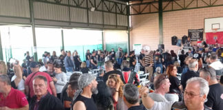 Motorada de Éxate pa yá por su XIII aniversario motorada de Éxate pa yá