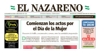Periódico El Nazareno nº 1.331 de 2 de marzo de 2023 Periódico El Nazareno nº 1.331 de 2 de marzo de 2023