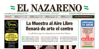 Periódico El Nazareno nº 1.334 de 23 de marzo de 2023 Periódico El Nazareno nº 1.334 de 23 de marzo de 2023