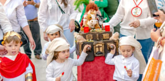 La Borriquita del CEI Pinocho procesionó por el centro CEI Pinocho