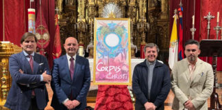 Presentado el cartel del Corpus Christi obra de Diego Gómez cartel del Corpus Christi