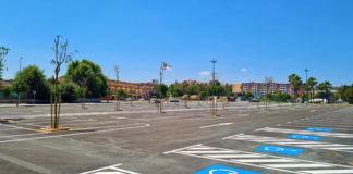 Terminado el aparcamiento de Venta Bermeja aparcamiento de Venta Bermeja