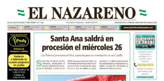 Periódico El Nazareno nº 1.351 de 20 de julio de 2023 Periódico El Nazareno nº 1.351 de 20 de julio de 2023