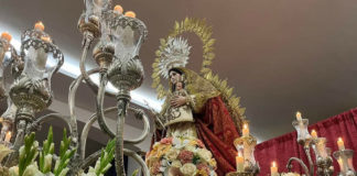 Procesión de la Virgen del Rosario mañana sábado Virgen del Rosario