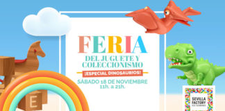 Sevilla Factory acoge una Feria del Juguete especial dinosaurios Sevilla Factory