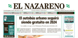 Periódico El Nazareno nº 1.360 de 2 de noviembre de 2023 Periódico El Nazareno nº 1.360 de 2 de noviembre de 2023