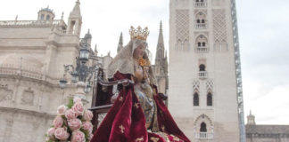 En alabanza y gloria de la Protectora de Dos Hermanas en su visita a Sevilla (y II) Protectora de Dos Hermanas