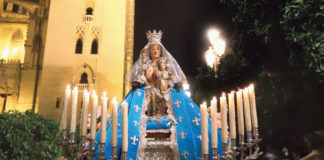 En alabanza y gloria de la Protectora de Dos Hermanas en su visita a Sevilla (I) Protectora de Dos Hermanas