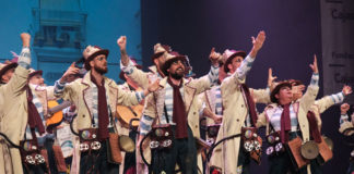 El telón del Gran Teatro Falla se abrió para Dos Hermanas Falla