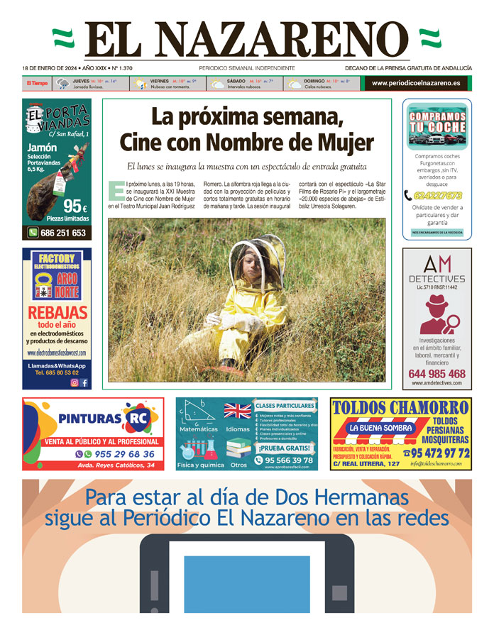 Periódico El Nazareno nº 1.370 de 18 de enero de 2024