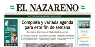 Periódico El Nazareno nº 1.378 de 14 de marzo de 2024 Periódico El Nazareno nº 1.378 de 14 de marzo de 2024