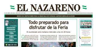 Periódico El Nazareno nº 1.385 de 30 de abril de 2024 Periódico El Nazareno nº 1.385 de 30 de abril de 2024