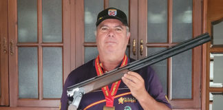 Ángel Luis Matador, oro nacional en Tiro Olímpico Ángel Luis Matador