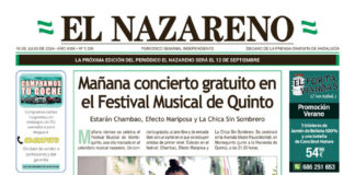 Periódico El Nazareno nº 1.396 de 18 de julio de 2024 Periódico El Nazareno nº 1.396 de 18 de julio de 2024