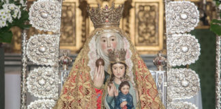 Comienzan los días grandes de Santa Ana con su besamanos Santa Ana