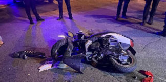 Buscan el coche que provocó un accidente de moto en La Motilla accidente