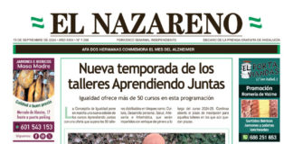 Periódico El Nazareno nº 1.398 de 19 de septiembre Periódico El Nazareno nº 1.398 de 19 de septiembre