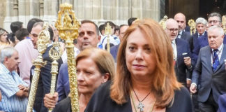 Isabel María Caballero vivirá su primera Romería como Hermana Mayor Isabel María Caballero