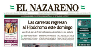 Periódico El Nazareno nº 1.408 de 28 de noviembre de 2024 Periódico El Nazareno nº 1.408 de 28 de noviembre de 2024