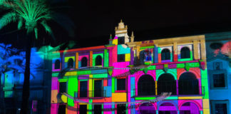 Regresan el video mapping y las nevadas Video Mapping
