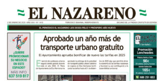 Periódico El Nazareno nº 1.412 de 2 de enero de 2025 Periódico El Nazareno nº 1.412 de 2 de enero de 2025